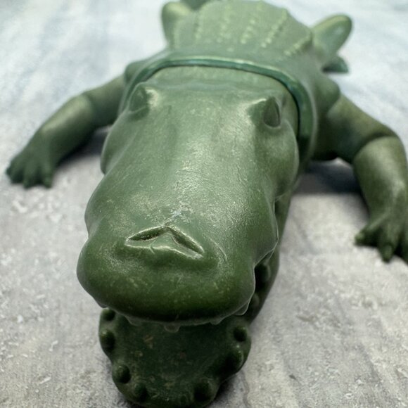 PLAYMOBIL Crocodile Alligator Green Creature Animal 1998 9” - Picture 5 of 10